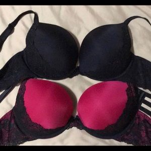 Torrid 40D Push Up Plunge Bra Bundle